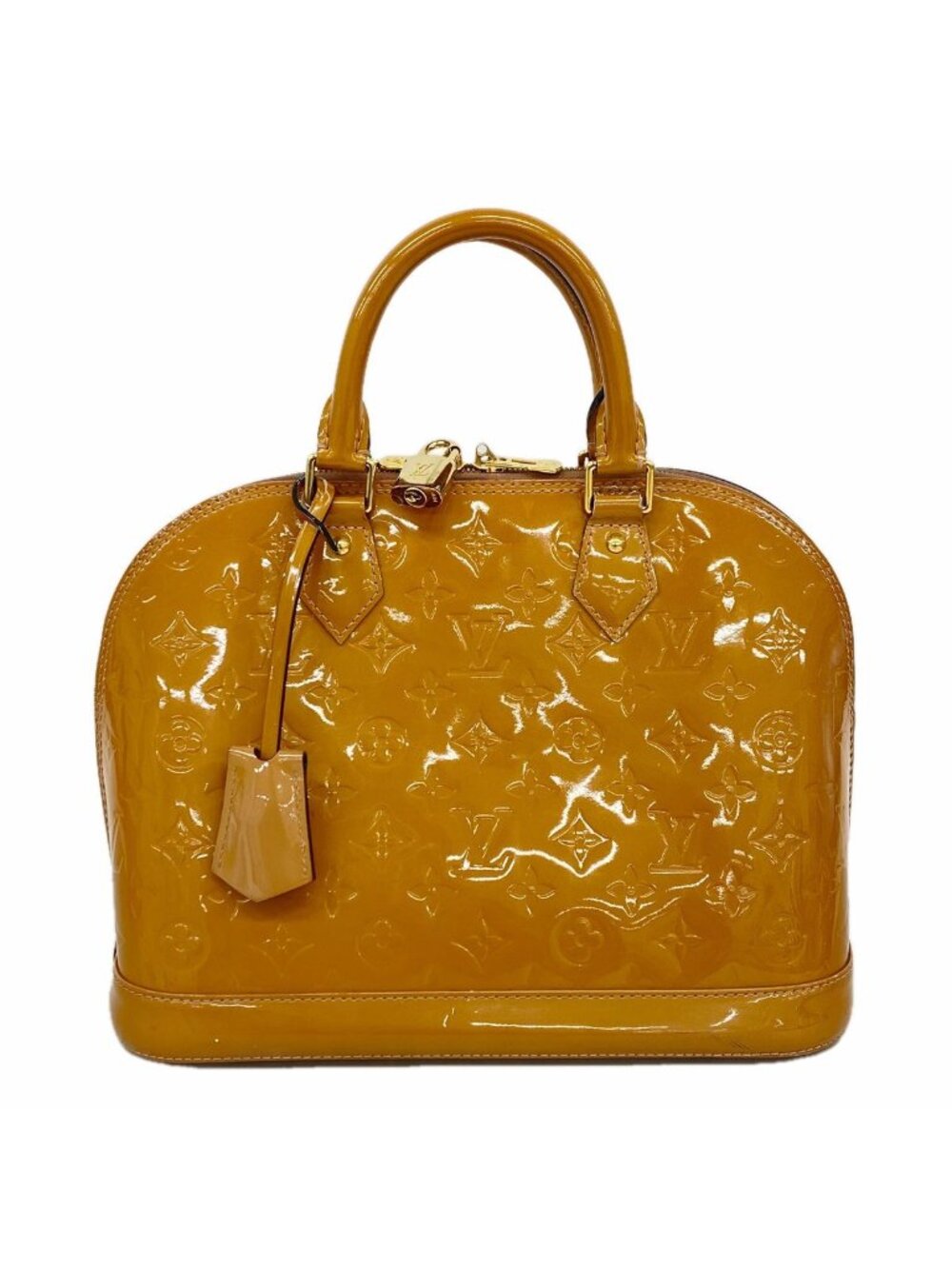 Louis Vuitton Handbag Vernis Alma PM Rose Vereur